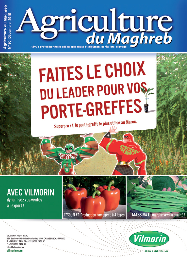 Agriculture de Maghreb N°90 Décembre 2015
