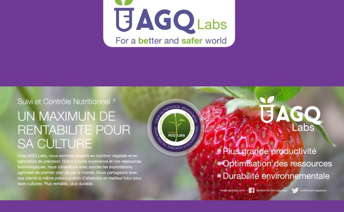 AGQ Labs: partenaire pour une bonne gestion de la nutrition des cultures