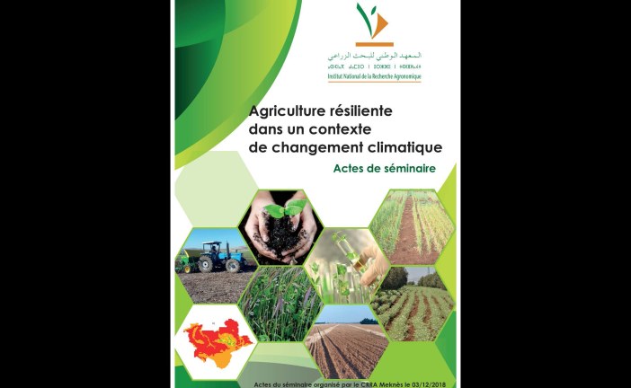 Nouvel ouvrage de l’INRA: Agriculture résiliente dans un contexte de changement climatique