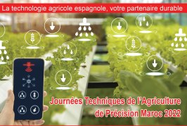 Journées Techniques de l’Agriculture de Précision Maroc 2022