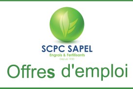 Offres d’emploi: SCPC SAPEL recrute