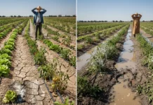 الري الناقص أو الزائد: خطأ شائع له عواقب متعددة الري الناقص أو الزائد